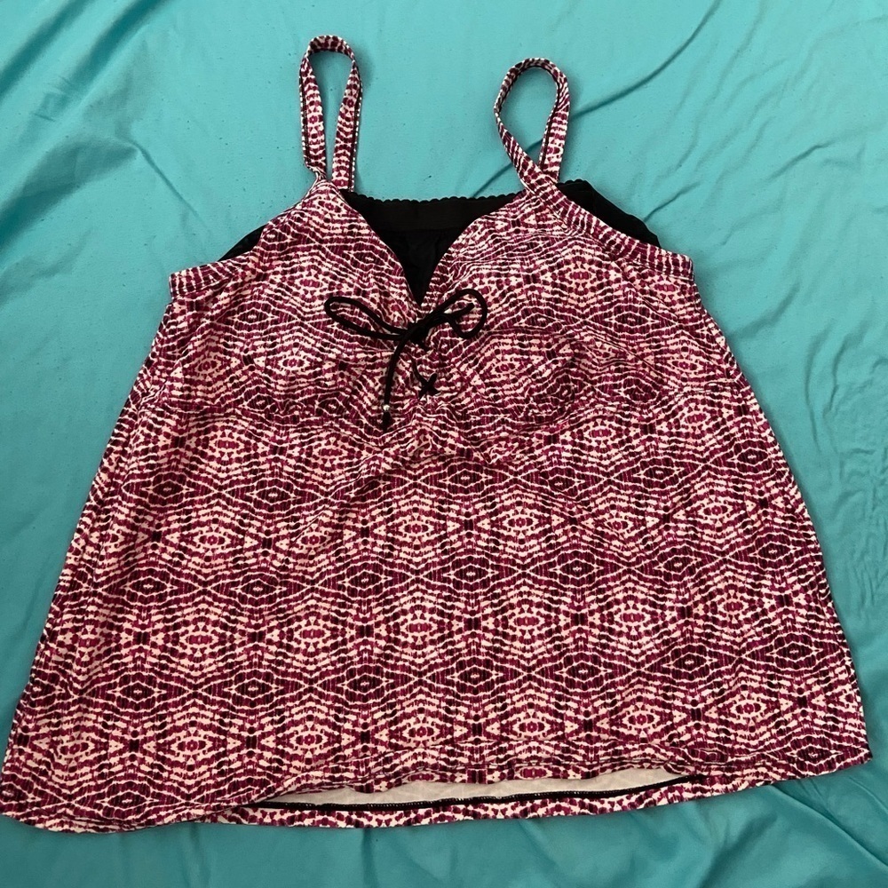 Plus bathing suit top